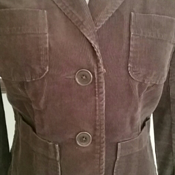 SOLD!! TOMMY HILFIGER Corduroy Blazer, Choc Brown, PS - Picture 2 of 6